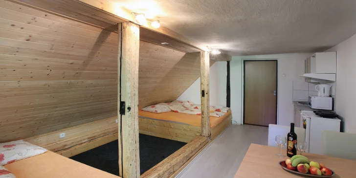 S rodinou do Jeseníků: chata s vybavenými apartmány pro 4 až 6 osob