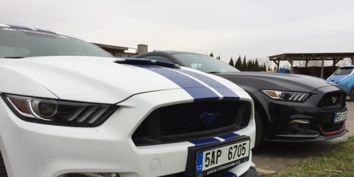 Unikátní zážitek: 30 minut ve vytuněném Ford Mustang GT, jediném v ČR