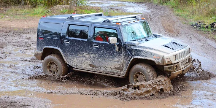 Řízení offroadu Hummer H2 Luxury, bungee running a další zážitky