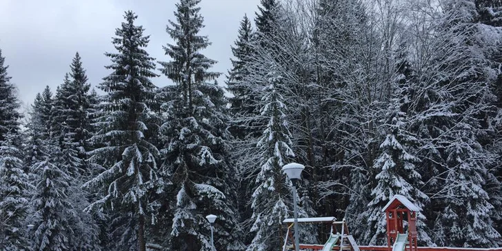 4denní pobyt v moderních apartmánech pár minut od skiareálu Lipno