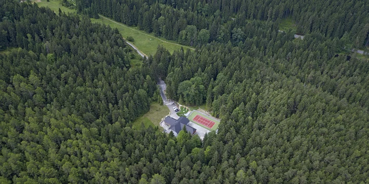 4denní pobyt v moderních apartmánech pár minut od skiareálu Lipno