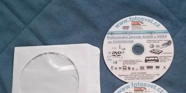 Pusťte VHSky na odpočinek: profesionální digitalizace i převod na DVD či USB