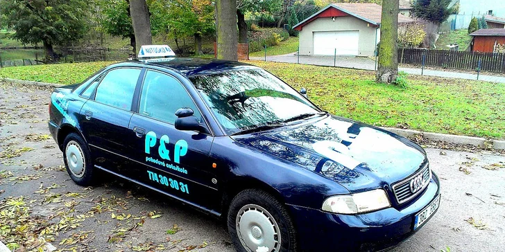 Řidičský průkaz sk. B za 5990 Kč i další skupiny
