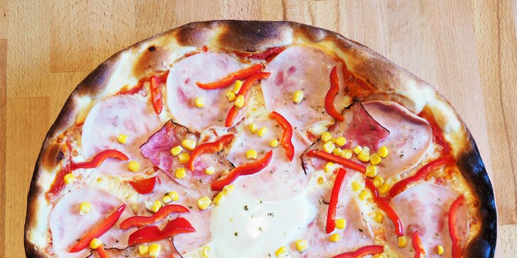 2× křupavá pizza v restauraci i s sebou výběrem z 11 druhů