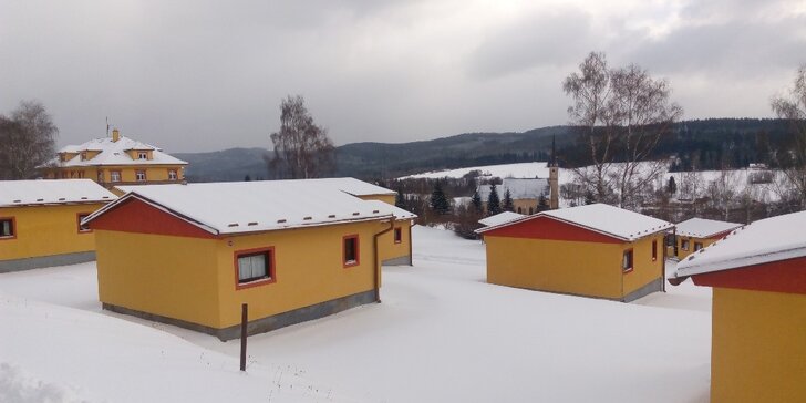 Aktivní zima na Lipně: Rodinná dovolená s polopenzí a lyžováním