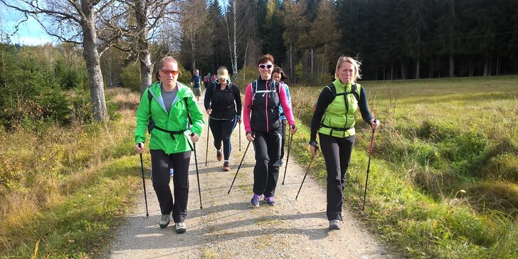 Buďte v kondici: Nordic Walking - 4 hodinový základní kurz