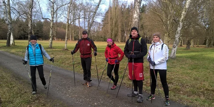 Buďte v kondici: Nordic Walking - 4 hodinový základní kurz
