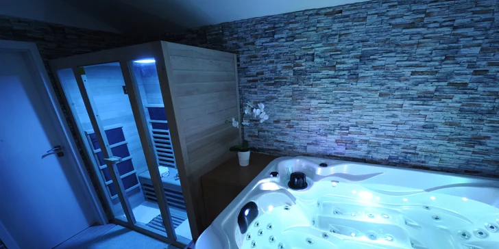 Nebo zvolíte variantu se dvěma hodinami v privátním wellness? 