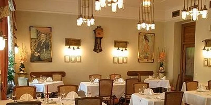 749 Kč za luxusní menu v hodnotě 1890 Kč PRO DVA ve francouzské restauraci Villa Voyta. Gratinované slávky, hovězí steak či vanilkovo-mátový krém se slevou až 60 %.
