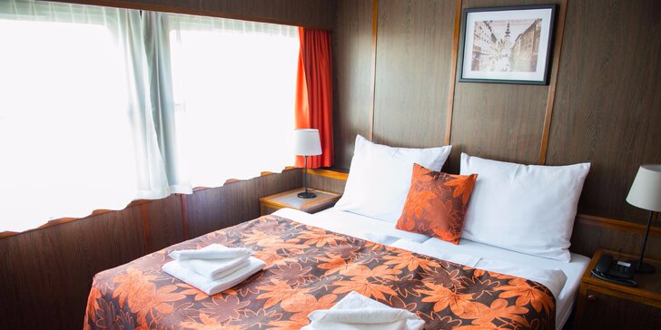 Užijte si romantický pobyt originálně: v bratislavském hotelu na lodi