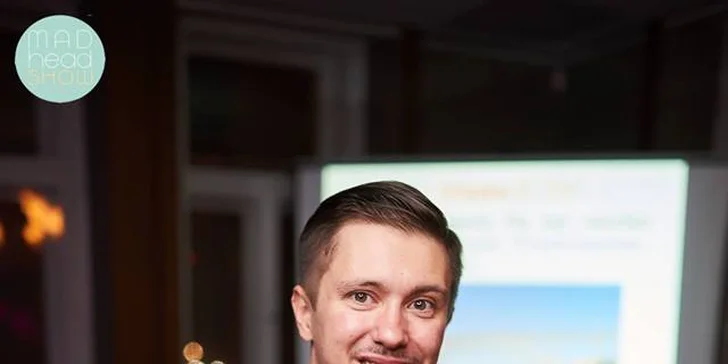 Vědomostní show Mad Head pro 2–8 osob: DJ, moderátor a inteligentní zábava