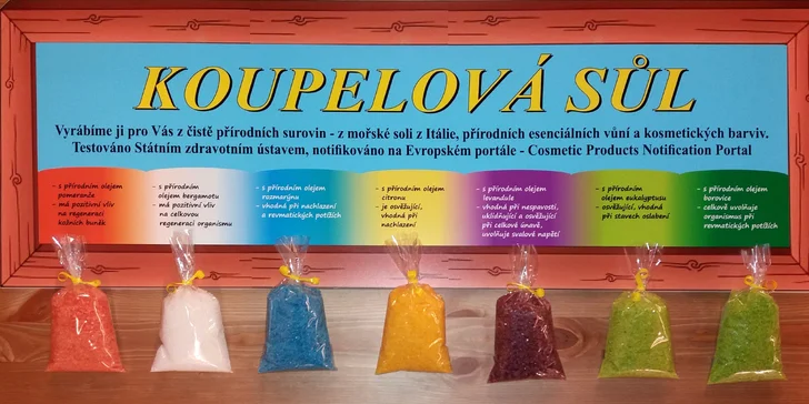 Na výběr je sedm druhů či jejich kombinace.