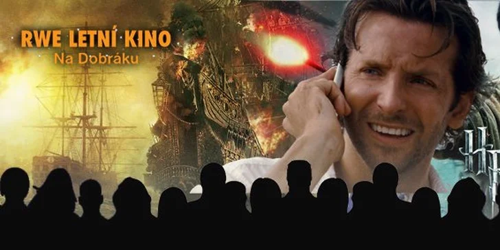 40 Kč za lístek dle výběru na filmové představení do RWE letního kina Na Dobráku. Užijte si letní večery plné skvělých filmů s 50% slevou!