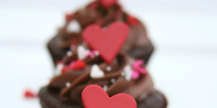Sladký Valentýn: překvapte svou lásku čtyřmi cupcaky dle výběru
