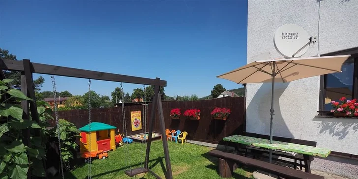 3–5 dní na Šumavě: apartmány v klidné obci, půjčení kol i vstup do aquaparku