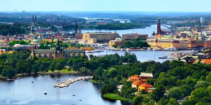 Stockholm – Benátky severu: letecky z Prahy, průvodce a 3 noci se snídaní