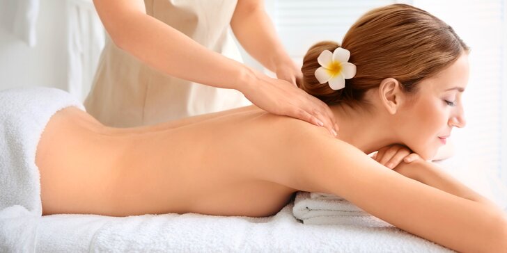 Hodinový relax jen pro vás: uvolňující sportovní nebo relaxační masáž