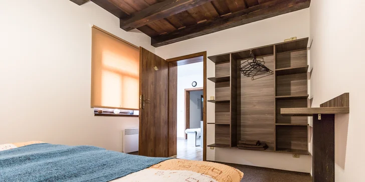 Apartmány se snídaní pro rodinu či partu: výlety, možnost degustace vín