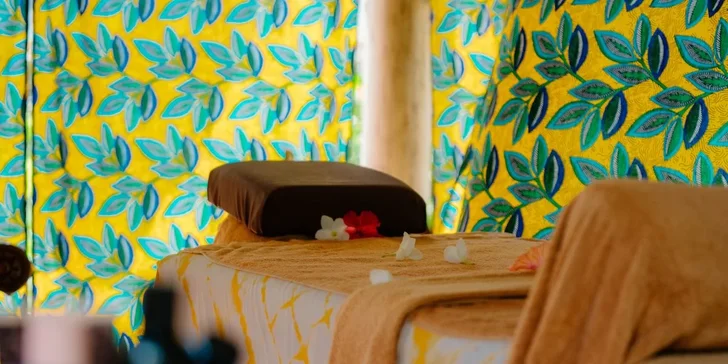 V resortu můžete navštívit také spa a dopřát si třeba masáž.