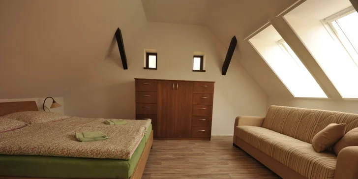 Ubytování v penzionu na Třeboňsku pro 2 + dítě do 10 let zdarma