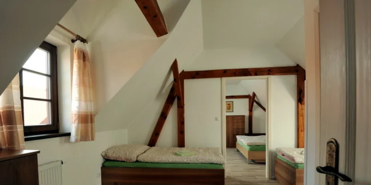 Ubytování v penzionu na Třeboňsku pro 2 + dítě do 10 let zdarma
