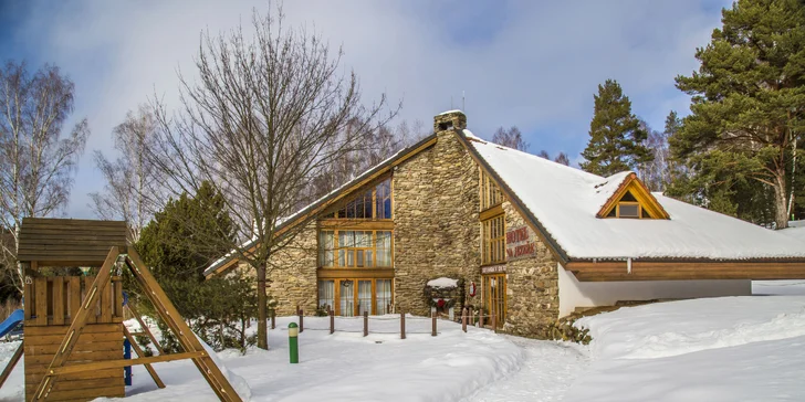 Zimní radovánky na Lipně s možností lyžování na Hochfichtu nebo Lipně