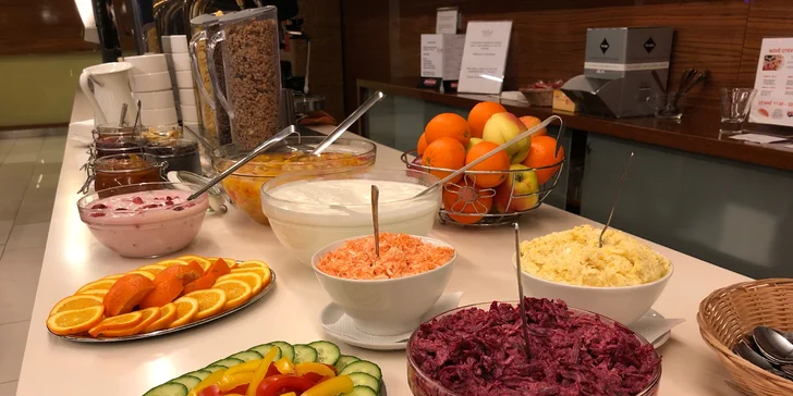 Snídaně ve stylu all you can eat v hotelu Michael pro jednoho