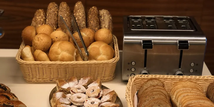 Snídaně ve stylu all you can eat v hotelu Michael pro jednoho