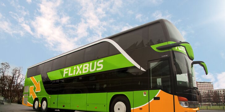 25–40% sleva na FlixBus: linky přes Uherský Brod, Uherské Hradiště a Trenčín
