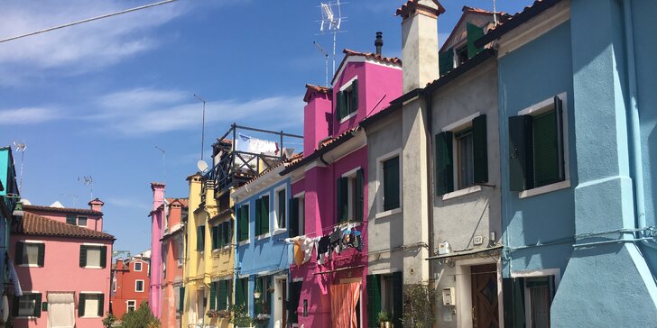 Zájezd do Itálie: Miramare, Murano, Burano, Torcelo, Benátky: 2x nocleh se snídaní