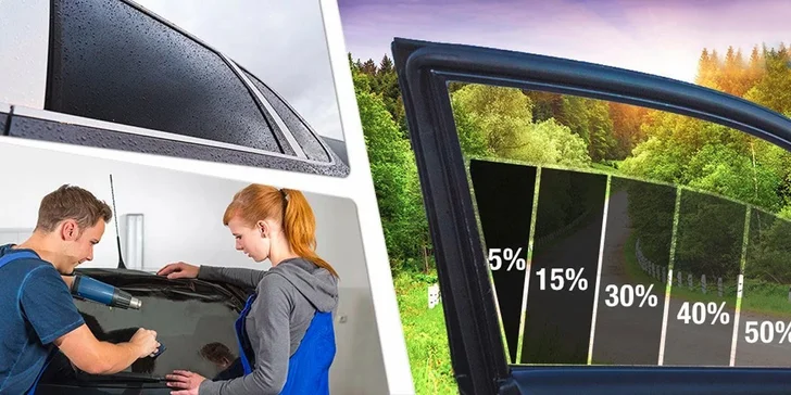 Na výběr je ze čtyř odstínů a to 5 %, 15 %, 20 % a 35 %. 