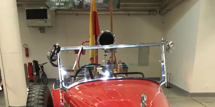 Vstup na tradiční veletrh historických vozidel MotorTechna pro malé i velké