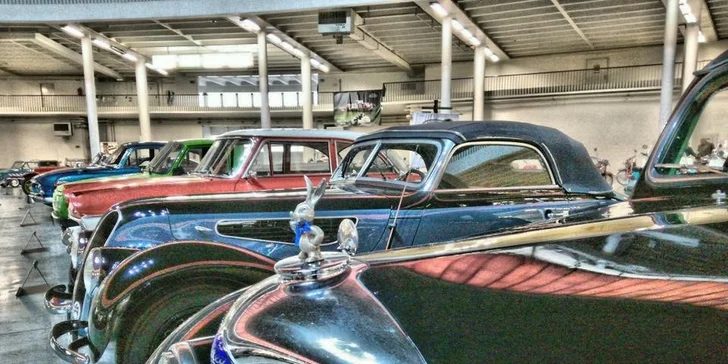 Vstup na tradiční veletrh historických vozidel MotorTechna pro malé i velké