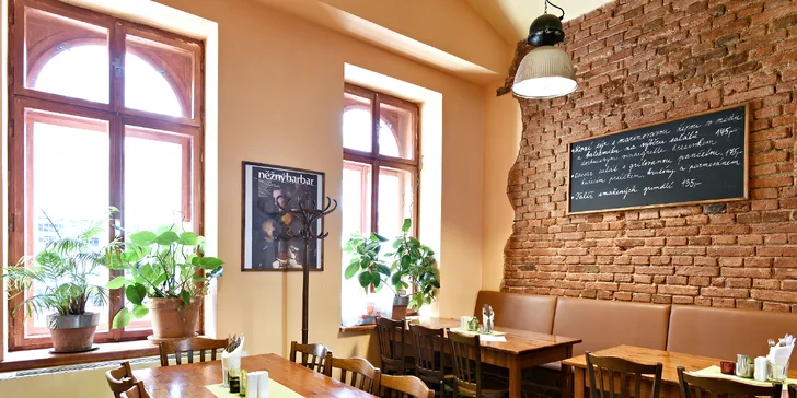 3chodové degustační menu: carpaccio z řepy, jelení kýta na šípkové, zmrzlina