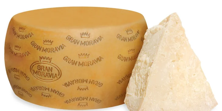 500g a 1000g sýry Gran Moravia, Vlaskaas a farmářská gouda s lanýžem