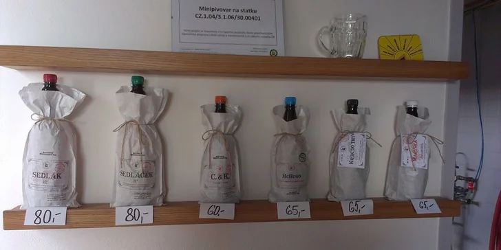 Komentovaná prohlídka 1. selského pivovárku včetně degustace a občerstvení