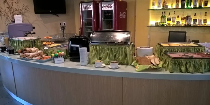 Snídaně ve stylu all you can eat v hotelu Michael pro jednoho