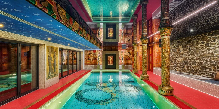 Strávíte tu romantickou noc, čekají vás 2 nebo 3 hodiny wellness i láhev sektu a ráno skvělá snídaně.