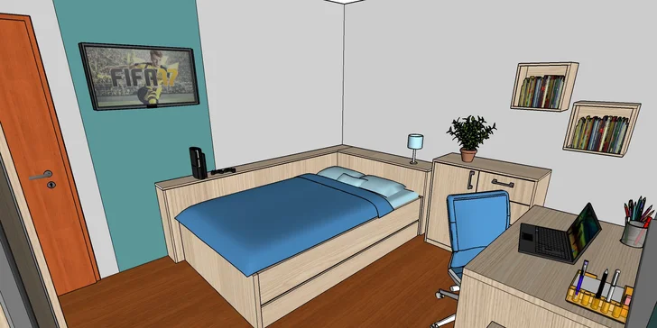 První krok k hezčímu bydlení: grafické navržení interiéru designovým studiem