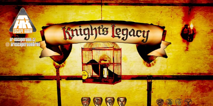 Únikovka Knight's Legacy: prožijte fantasy příběh ze světa středověkých hradů