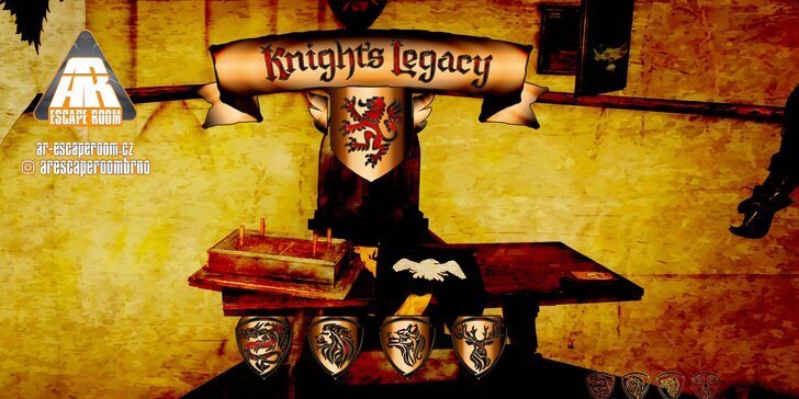 Únikovka Knight's Legacy: prožijte fantasy příběh ze světa středověkých hradů