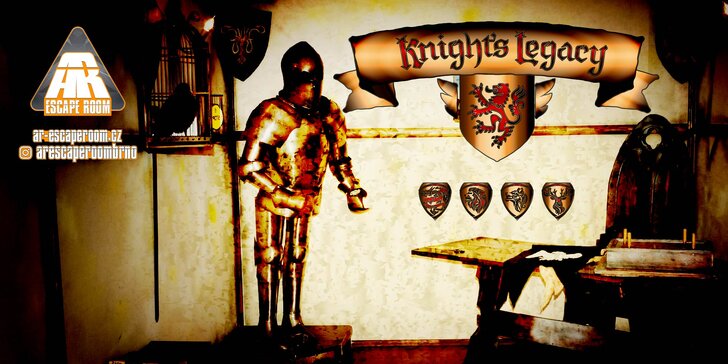 Únikovka Knight's Legacy: prožijte fantasy příběh ze světa středověku