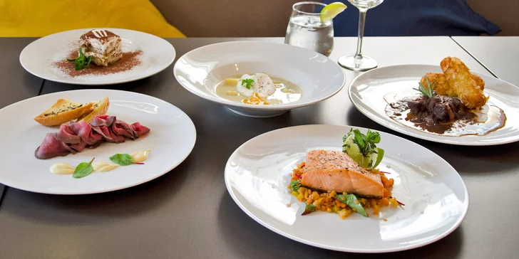Degustační menu pro dva: ryba i zvěřina kousek od náplavky a Vyšehradu