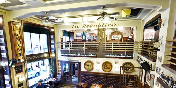 Restaurace má pestrý pivní lístek. Čítá na 50 druhů piv!