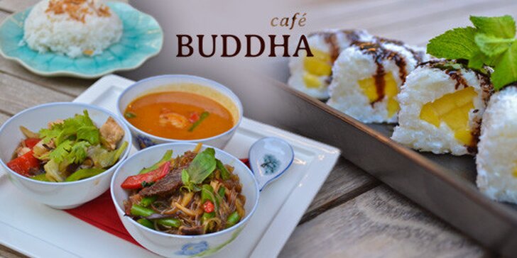 Asijské letní menu pro dva v Café Buddha