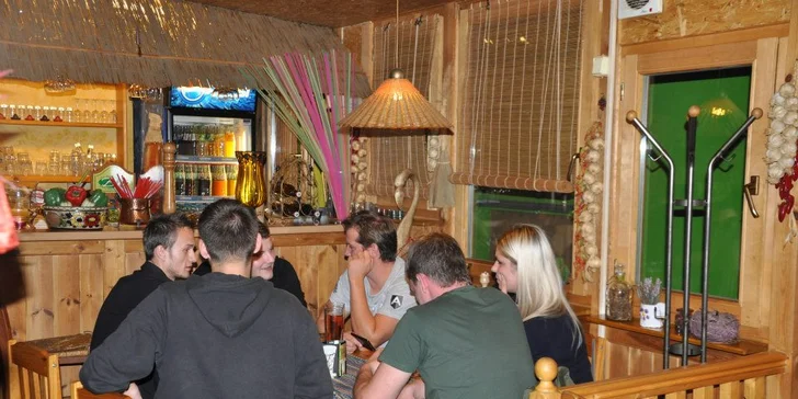 Dvě rozpalující mexická menu s Burritos a dezerty