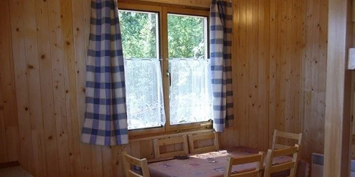 7 dní v chatě v jižních Čechách u rybníka pro 2 osoby
