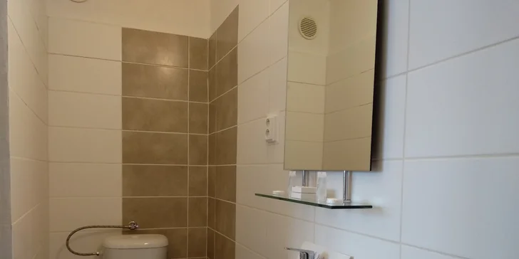 V každém typu ubytování budete mít svou vlastní koupelnu. 