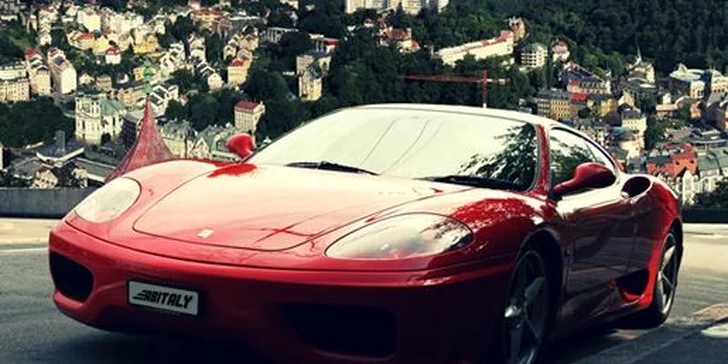 Ferrari F360 Modena F1 na půl nebo celou hodinu