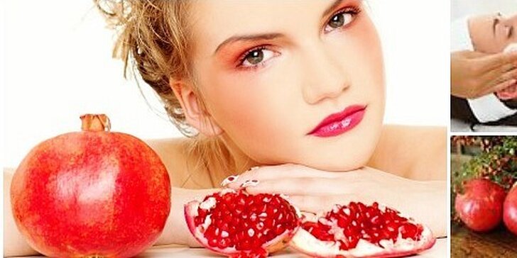 Kosmetické ošetření pleti nabité antioxidanty a vitamíny